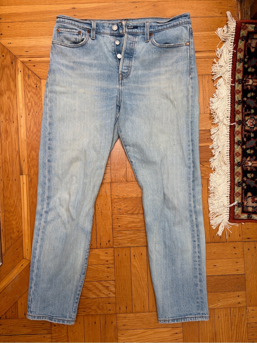 Levi’s WEDGIE Light Blue Women's Straight Jeans